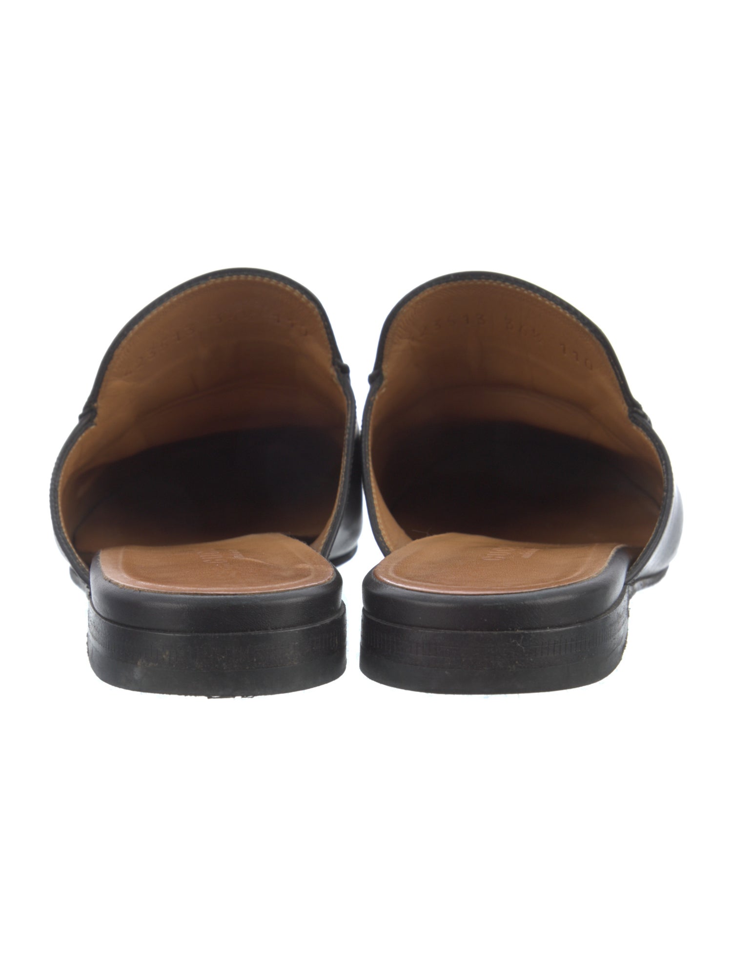 Gucci 1955 Horsebit Accent Leather Mules